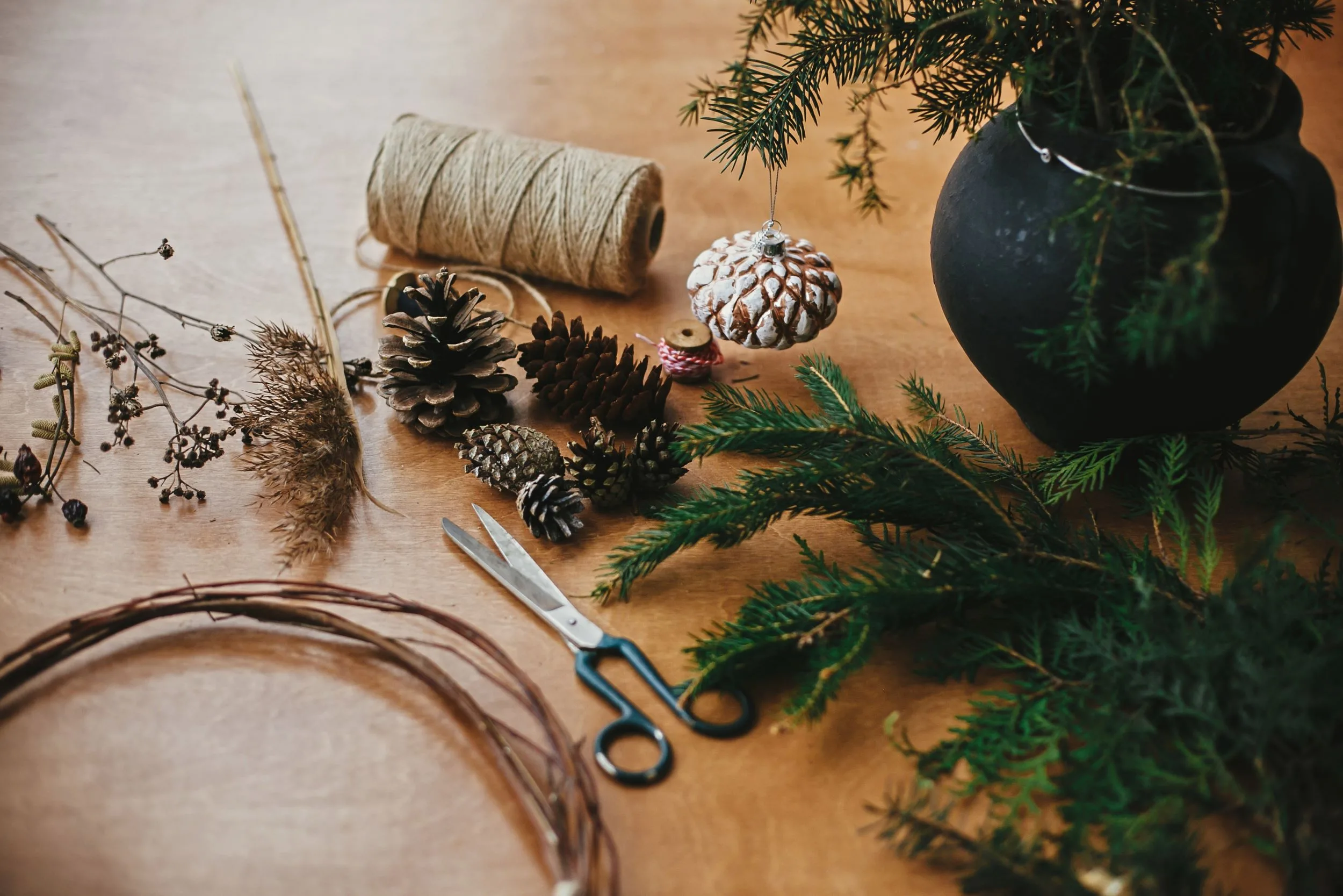 Happy River Festive Forest Wreath Workshop & Shirin Yoku Experience